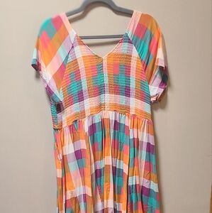 Torrid Multicolor Textured Dress